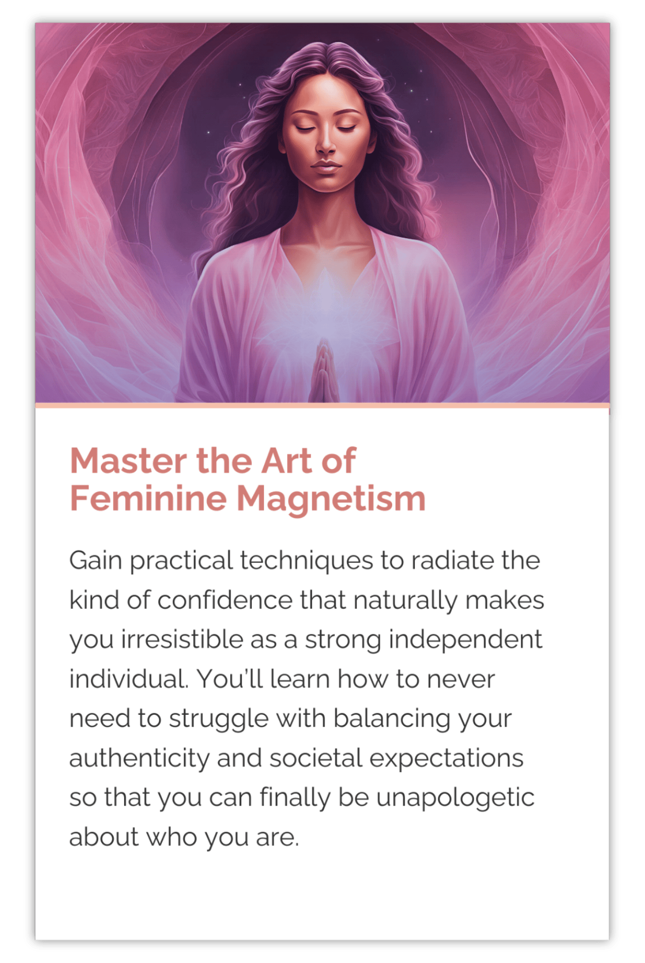 Step Into Your Feminine Power and Discover How to Magnetize Love ...